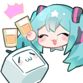 表情[初音未来13周年/初音未来_干杯.png] - Hikarinagi
