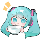 表情[初音未来13周年/初音未来_端碗.png] - Hikarinagi